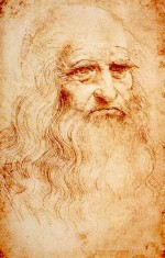 Leonardo_da_Vinci_self_portrait Leonardo da Vinci's Self-Portrait